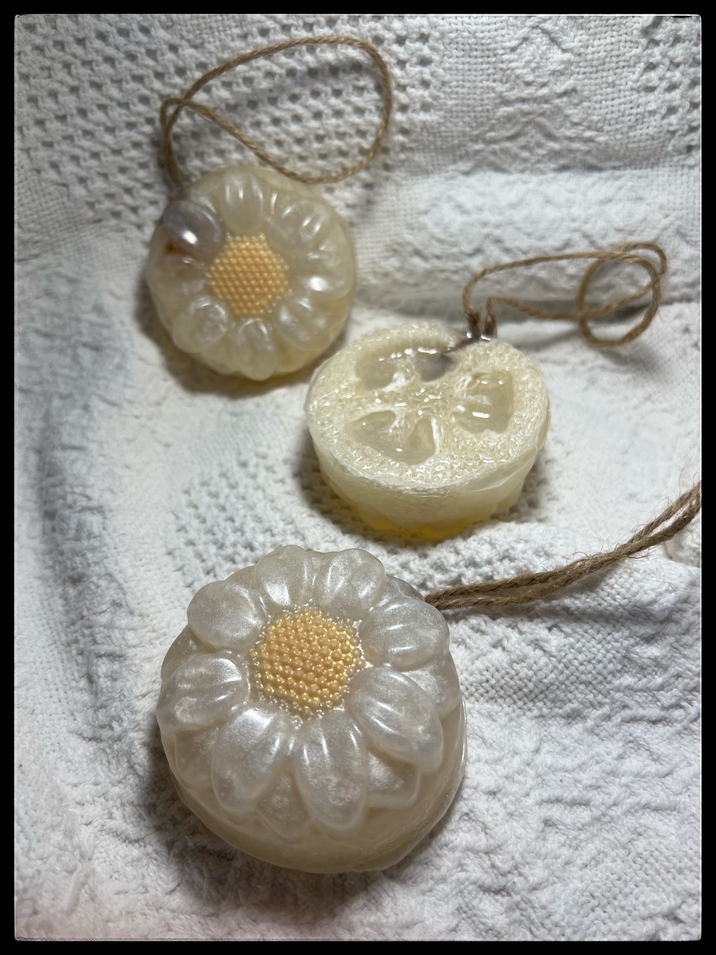 Goats Milk/ Glycerin Loofah Soap