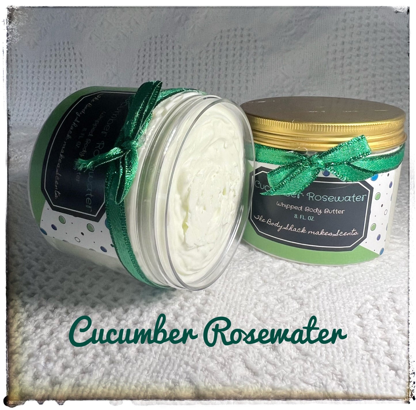 Cucumber Rosewater Whipped Body Butter