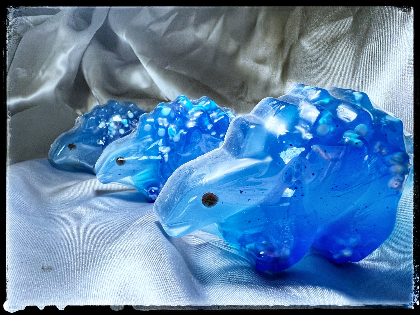 Blueberry-Sourus Glycerin Soap for kids