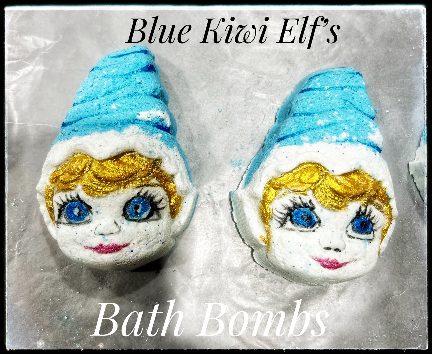Blue Kiwi Elf Bath Bombs