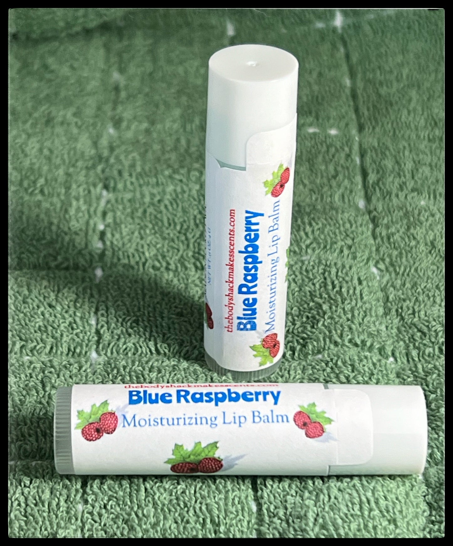 Blue Raspberry Moisturizing Lip Balms