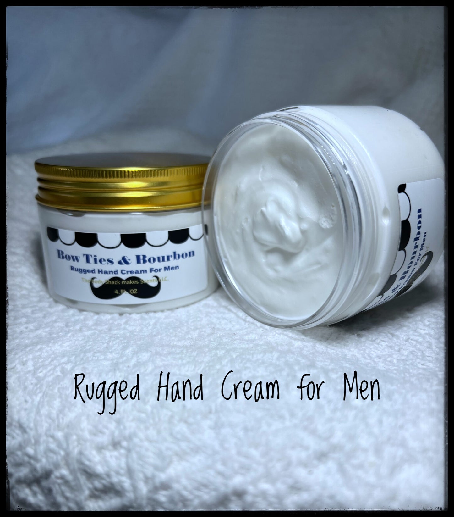 Bow Ties & Bourbon Rugged Hand Cream for Men