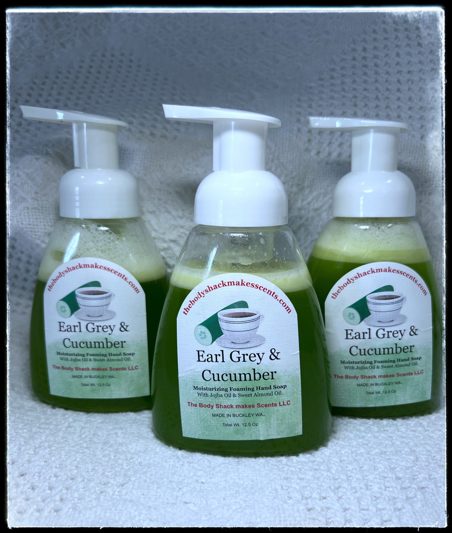 Earl Gray & Cucumber Moisturizing Foaming Hand Soap