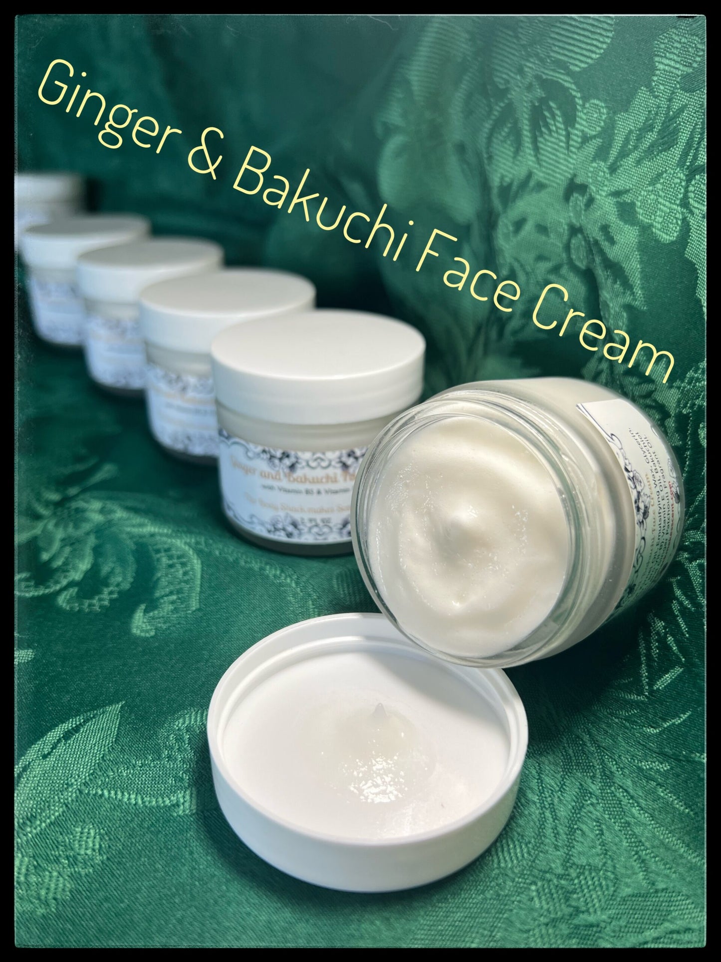Ginger & Bakuchi Face Cream with Pro Vitamin B-5 & Vitamin E
