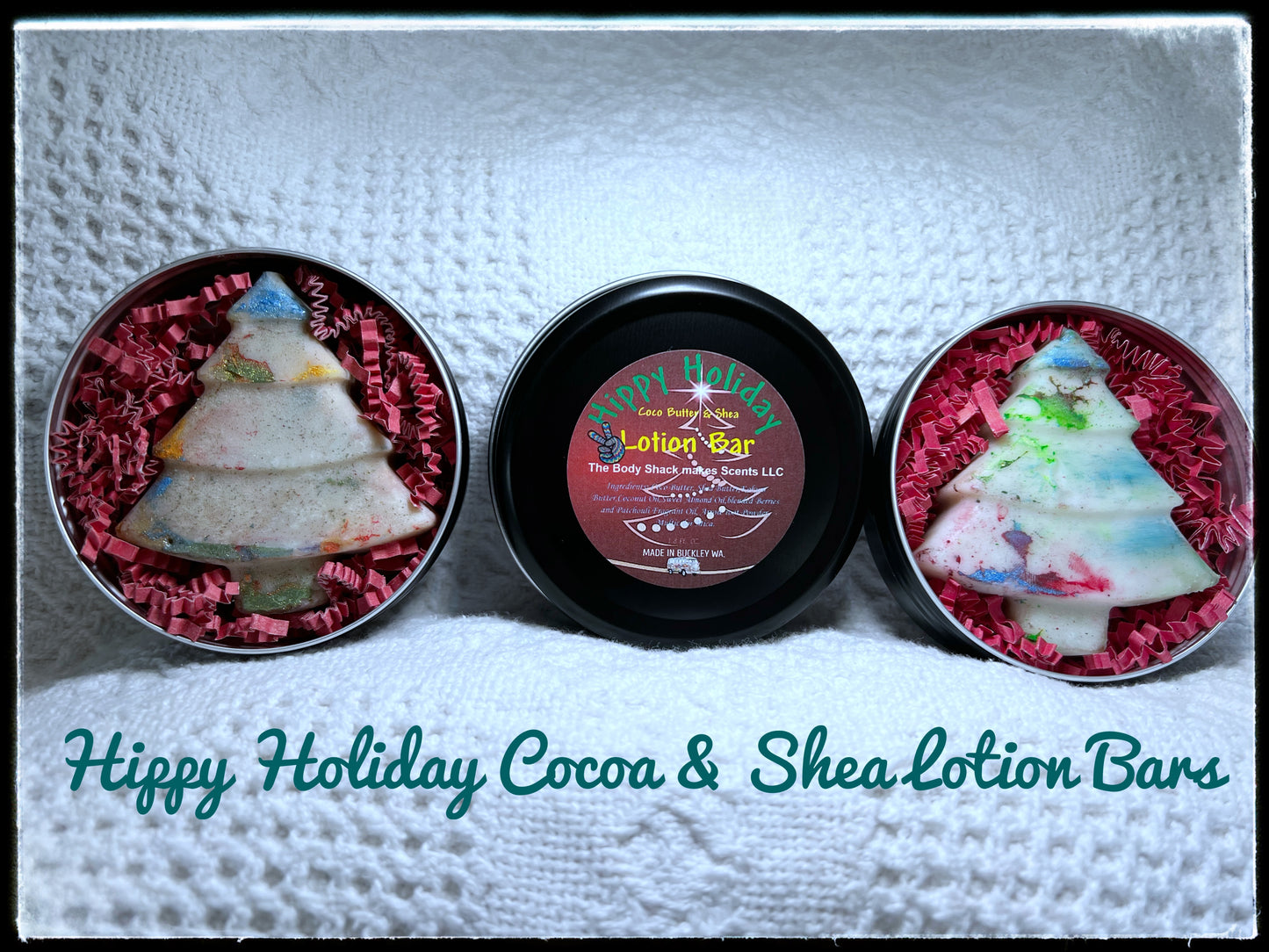 Hippy Holiday Cocoa & Shea Lotion Bars