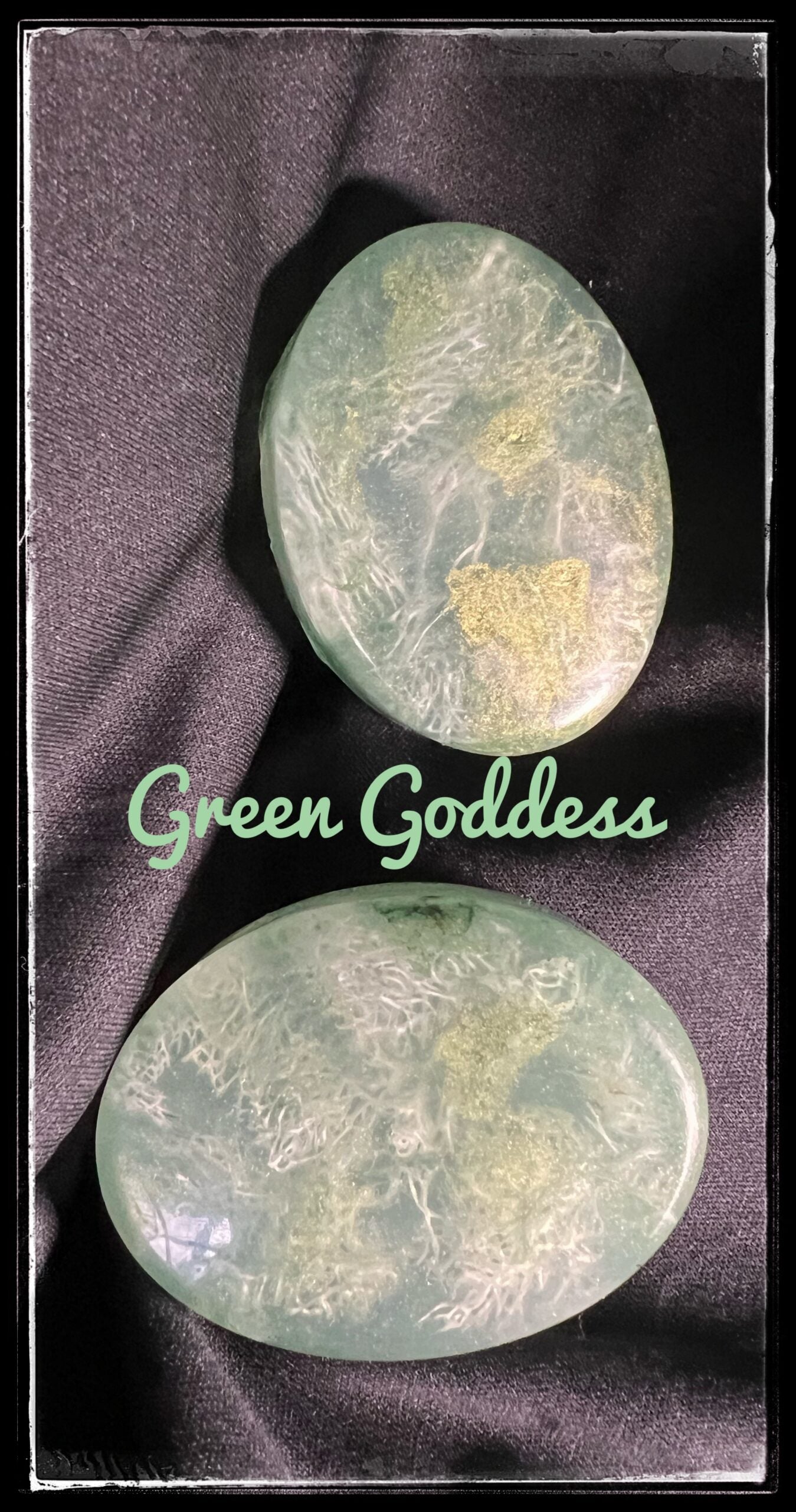 Green Goddess Loofah Glycerin Soap