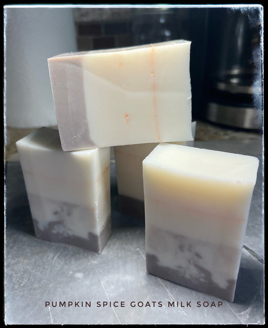 Pumpkin Spice Goats Milk Soap