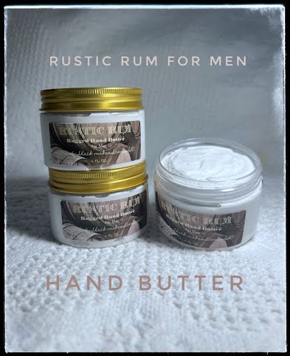 Rustic Rum Rugged Hand Butter