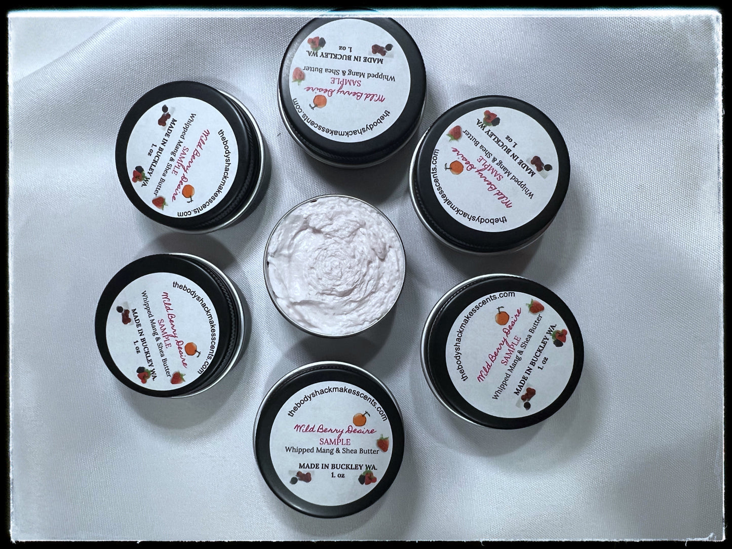 Wild Berry Desire Whipped Mango & Shea Butter Samples