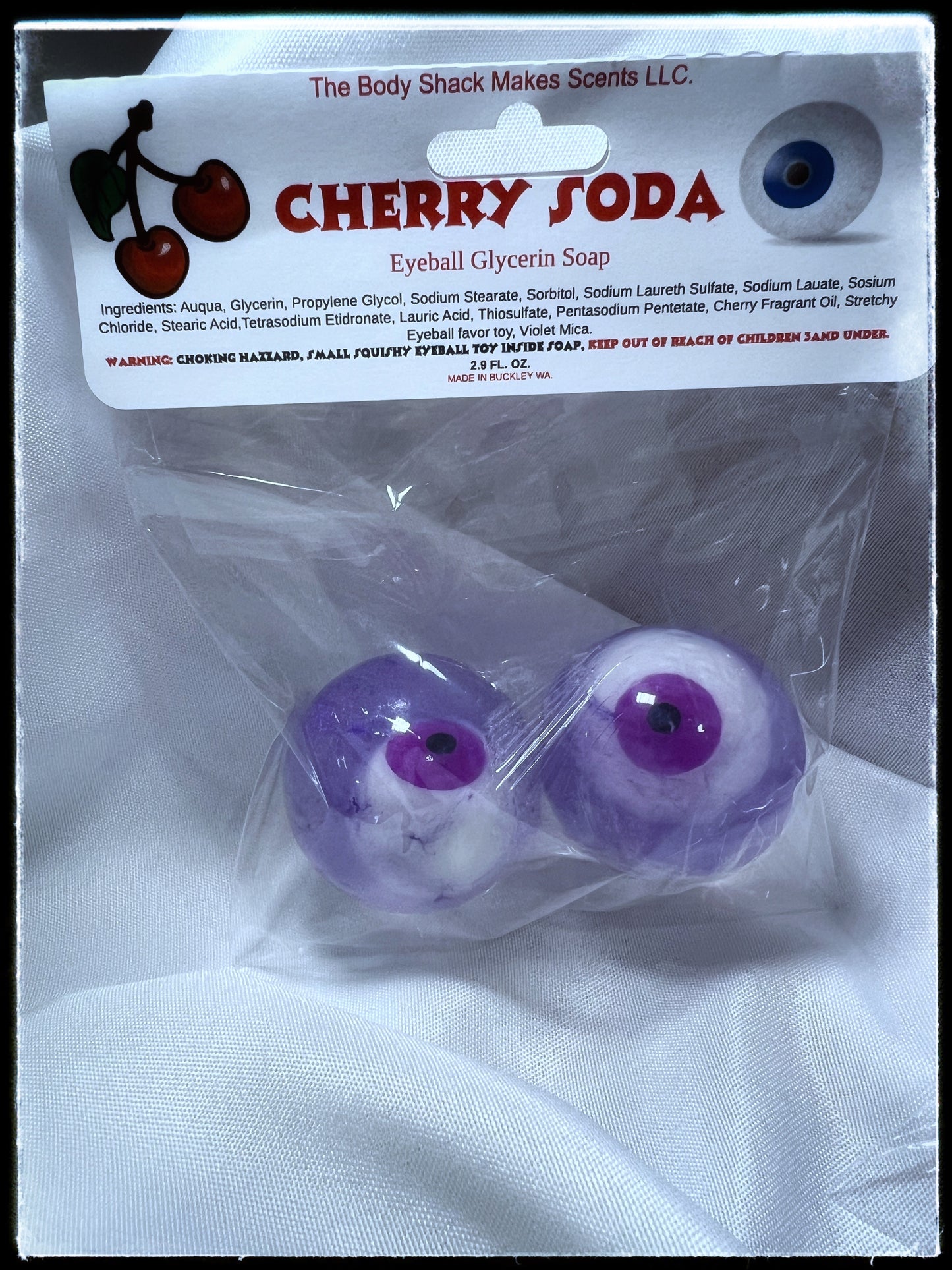 Cherry Soda Eyeball Glycerin Soap