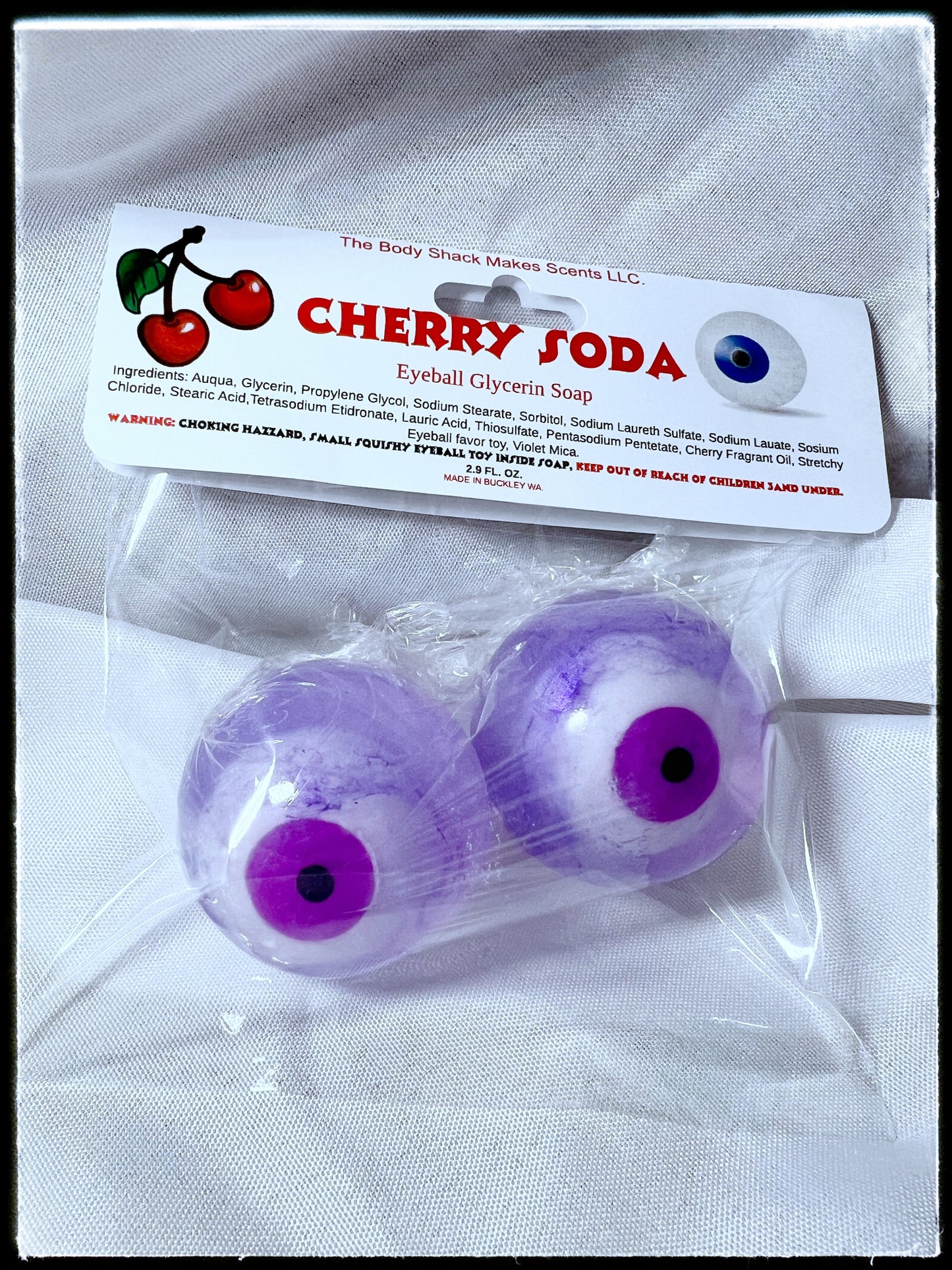 Cherry Soda Eyeball Glycerin Soap