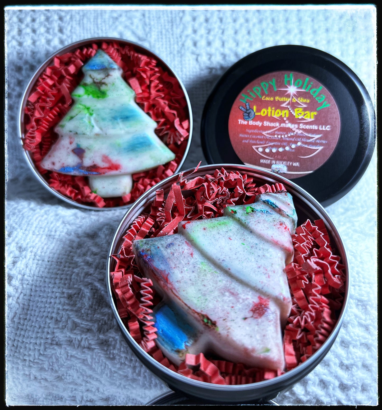 Hippy Holiday Cocoa & Shea Lotion Bars