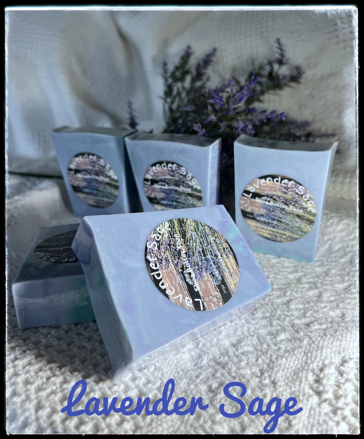 Lavender Sage Shea Butter Soap