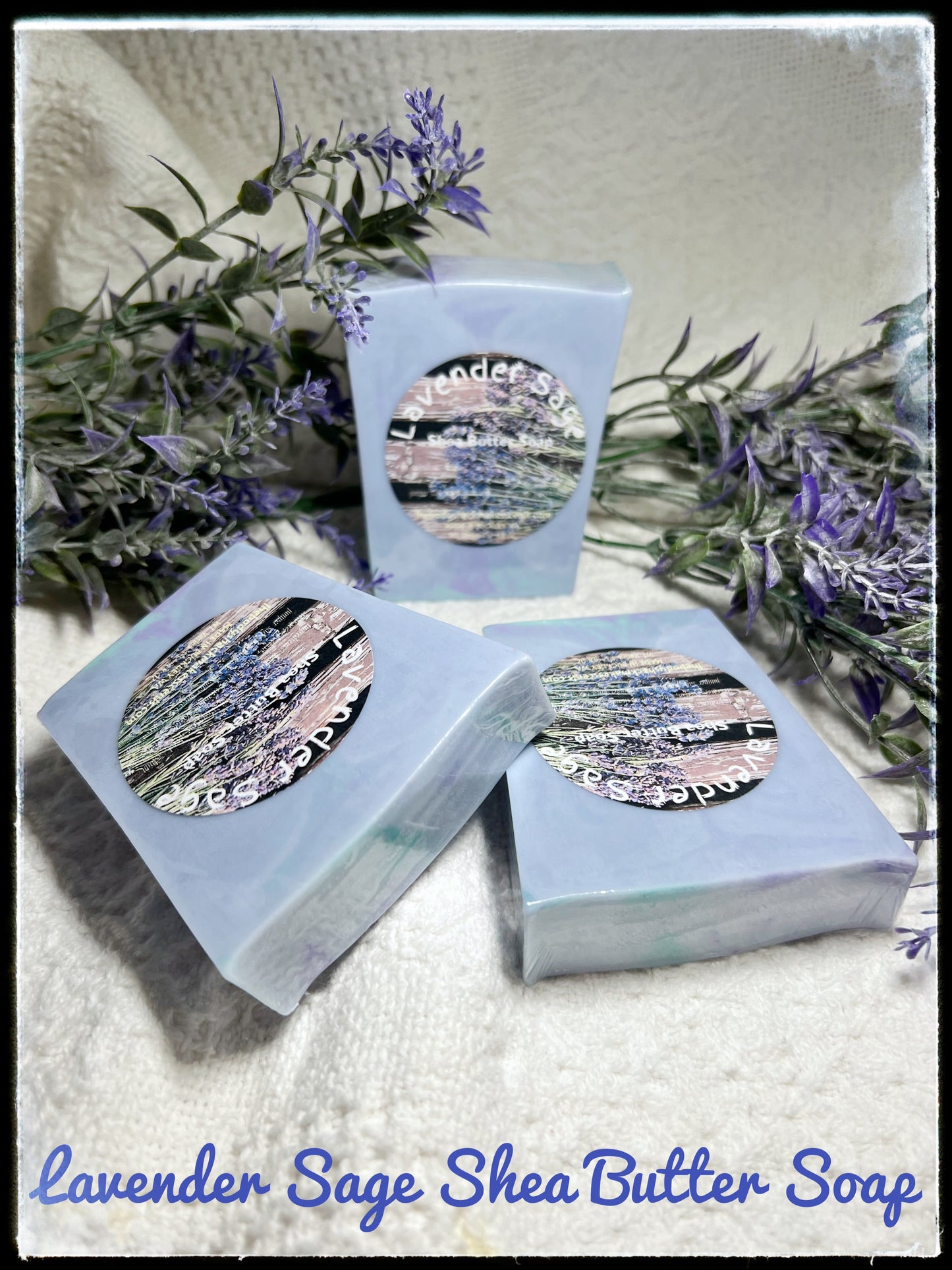 Lavender Sage Shea Butter Soap