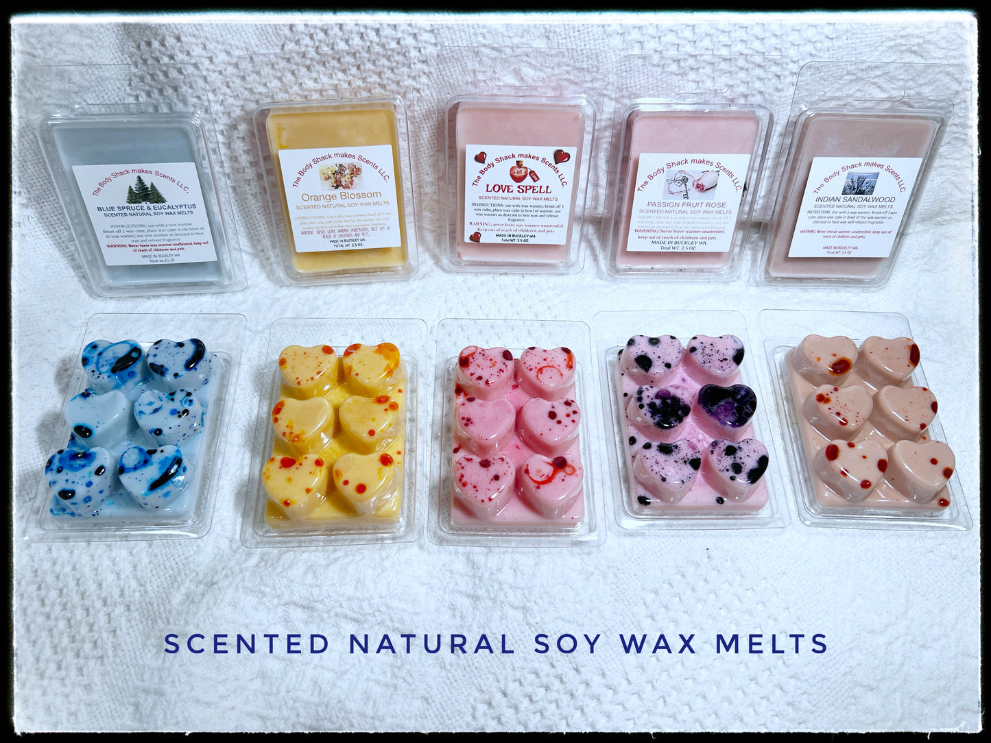 Scented Natural Soy Wax Melts